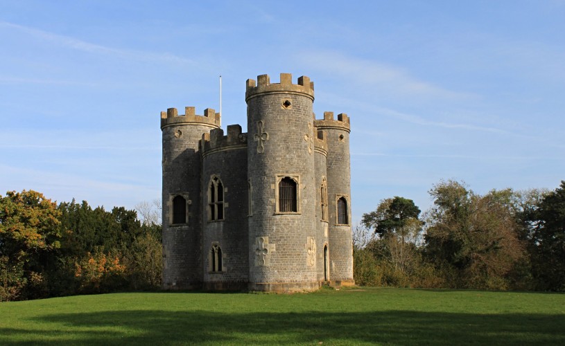 Folly castle on Blaise Estate